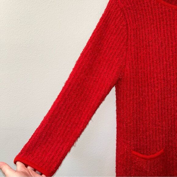 Vintage Ratio Acrylic Button Front Cardigan Sweater - Picture 2 of 7